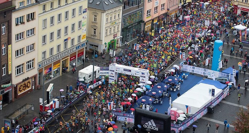 Deštivý 1/2 Maraton Ústí nad Labem a nejlepší český výkon roku