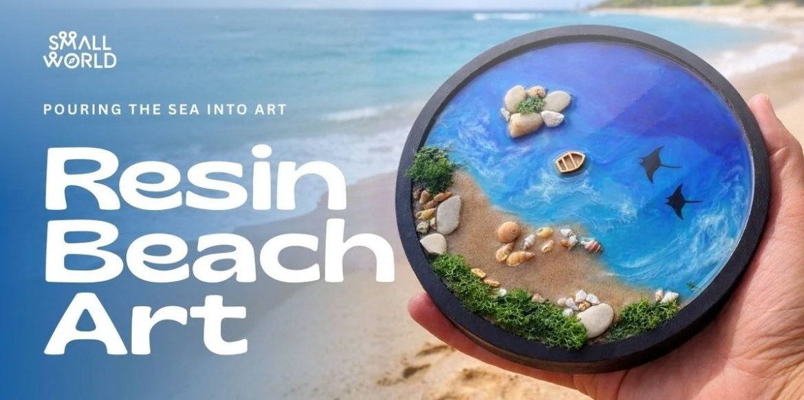 Resin Beach Art