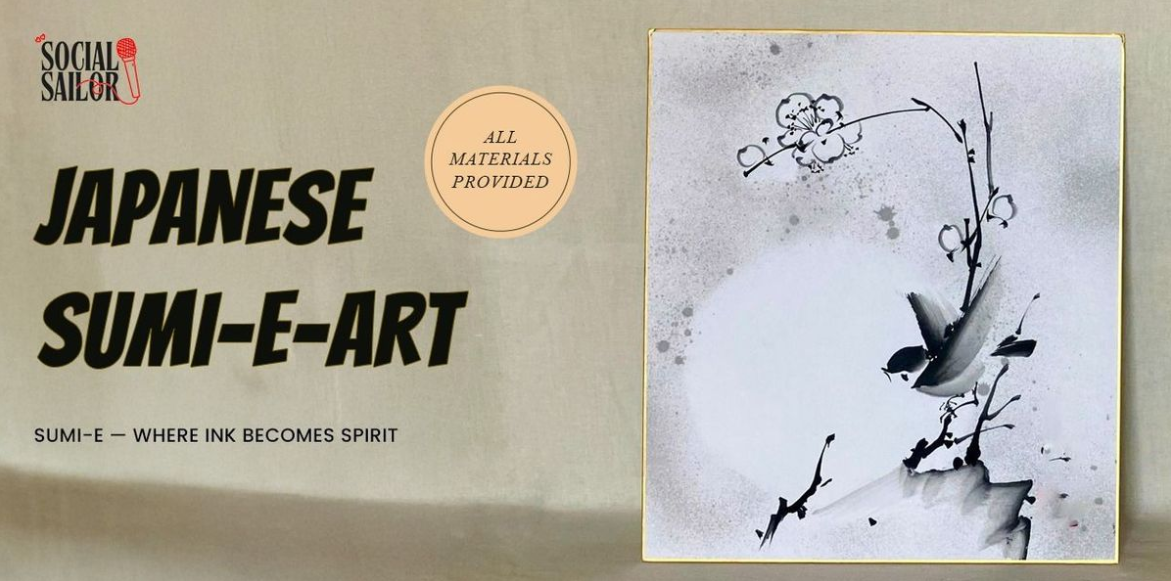 Japanese Sumi E Art