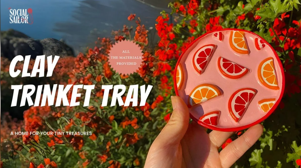 Clay Trinket Tray Date