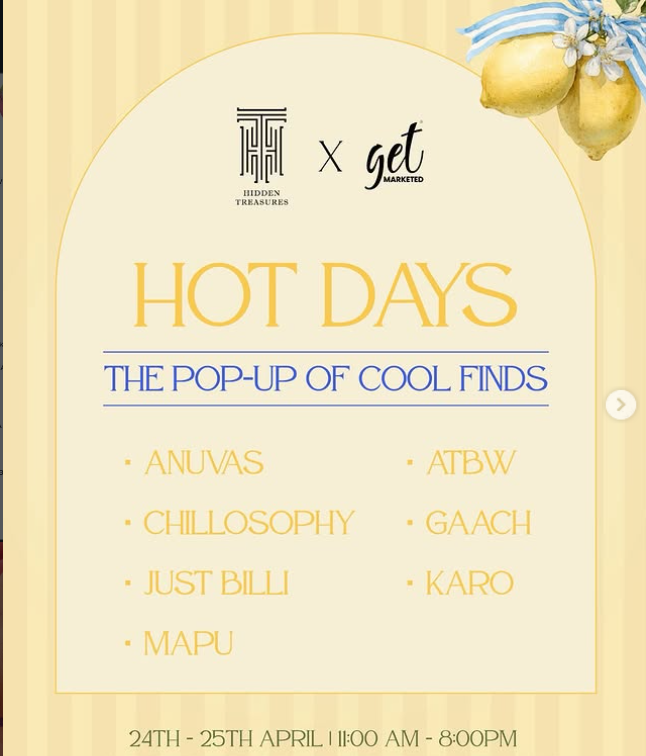 Hot Days - The Pop-Up of cool finds