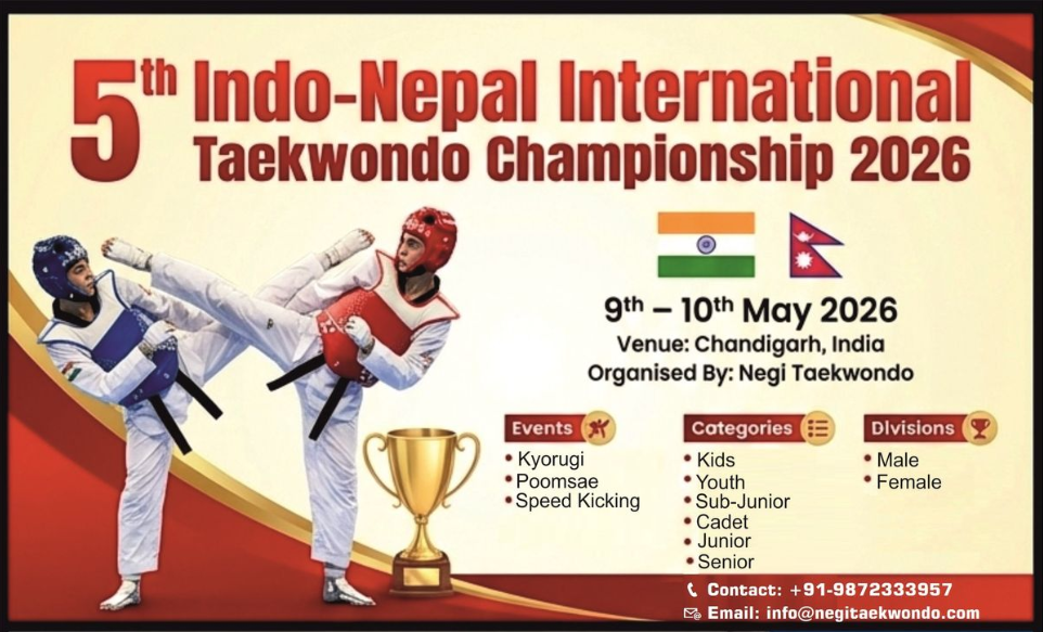 5th Indo-Nepal International Taekwondo Championship 2026