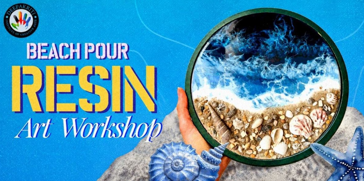 Beach Pour Resin Art Workshop