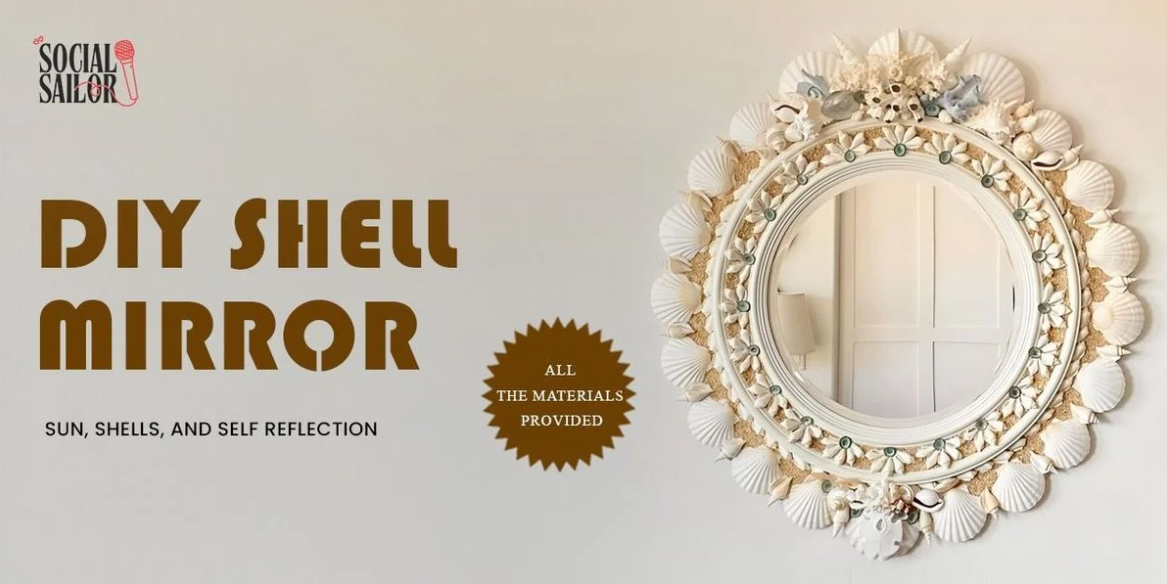 DIY Shell Mirror