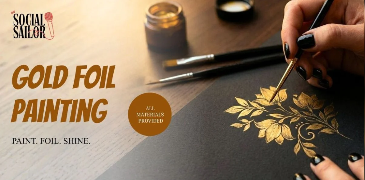 Gold Foil Art Date