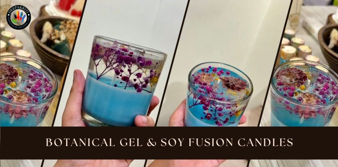 Botanical Gel & Soy Fusion Candle Making