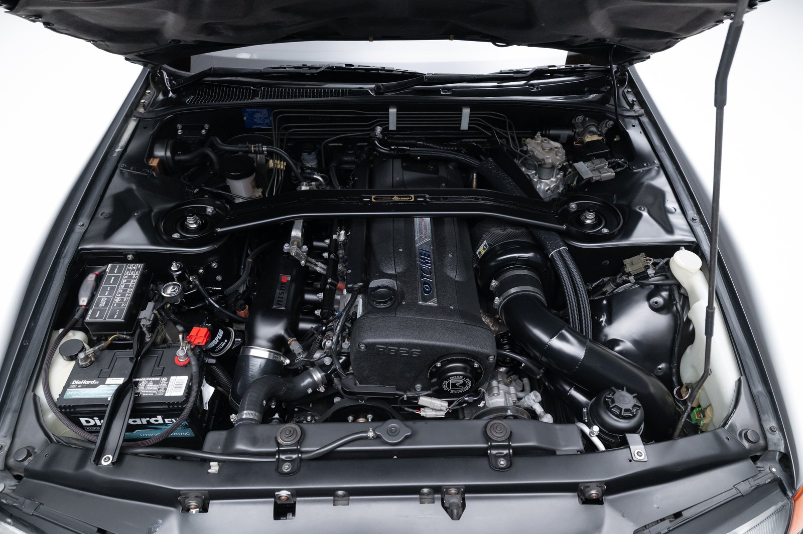 Nissan Skyline GT-R rear three-quarter view