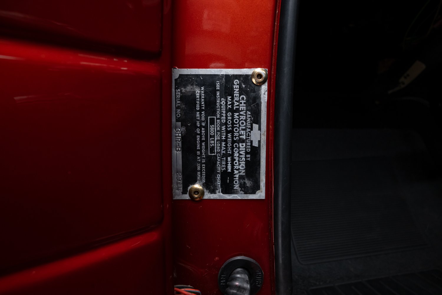 1950 Chevrolet 3600 5‑Window Pickup