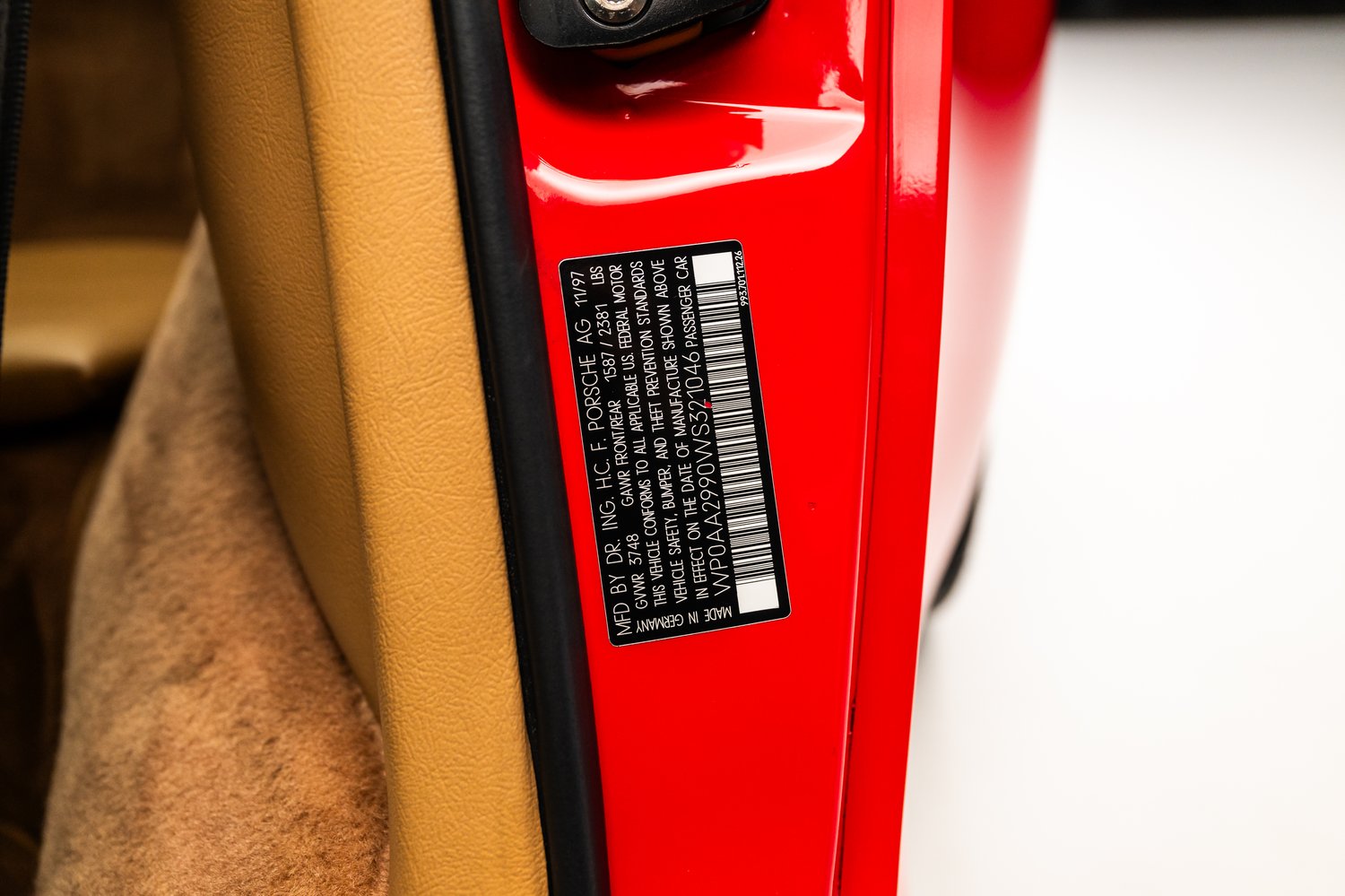 1998 Porsche 911 Carrera S