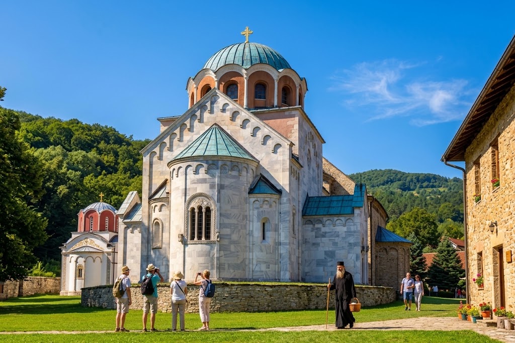 Manastir Gradac - Manastir Žiča - Manastir Studenica