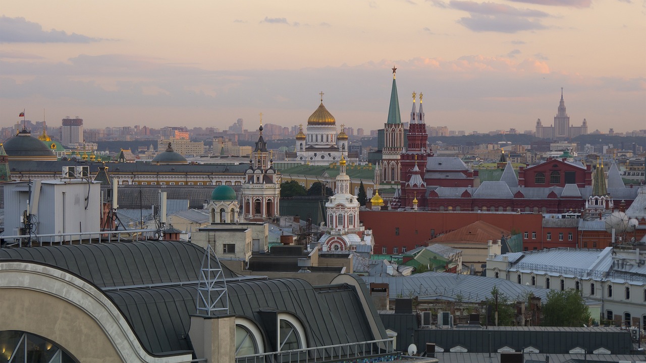 Sankt Peterburg i Moskva