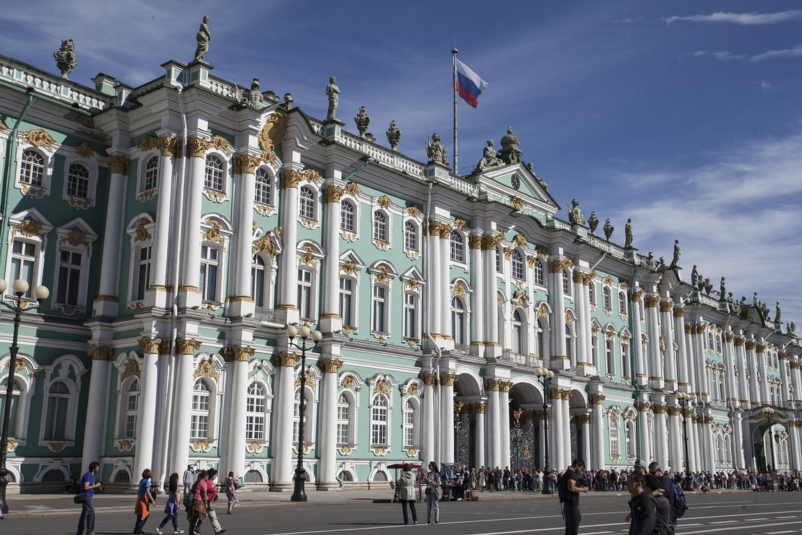 Sankt Peterburg i Moskva