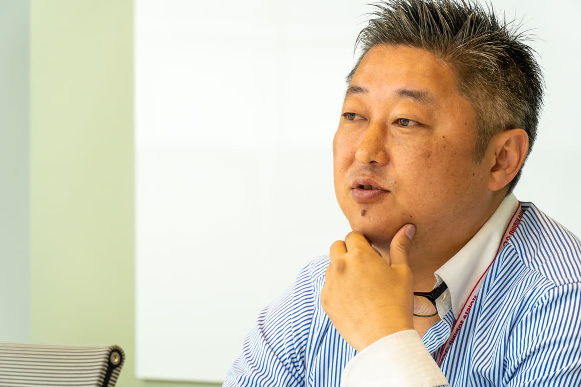 インタビューイー白圡さんの写真