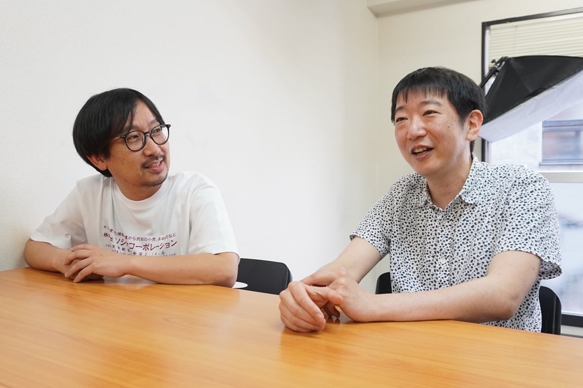 インタビューイー上田さん・瓦野さんの写真