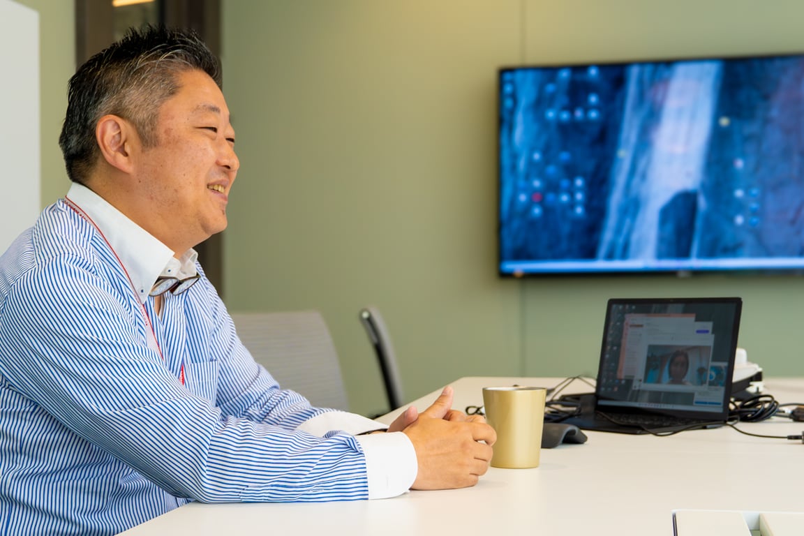 インタビューイー白圡さんの写真