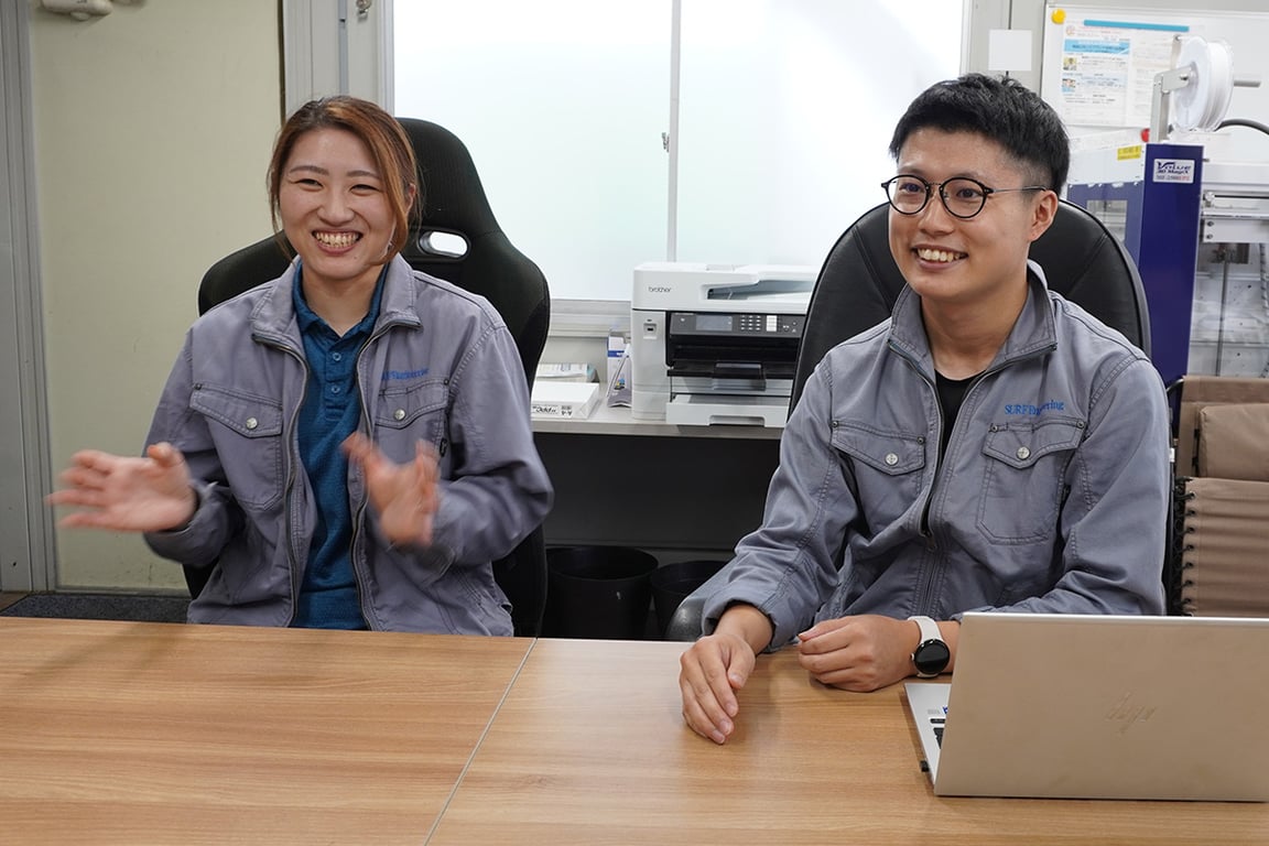 インタビューイー根本さん・塚田さんの写真