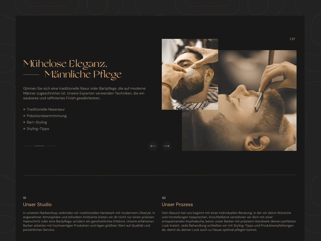 Barber Konzept - Detailansicht 4