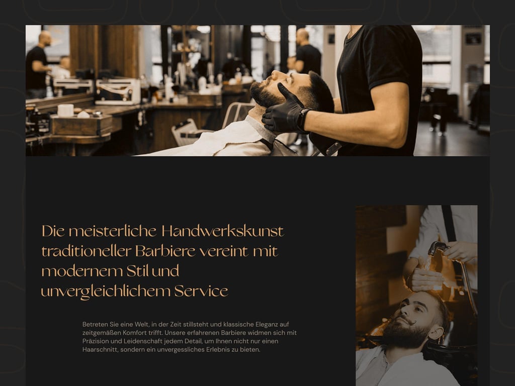 Barber Konzept - Detailansicht 5