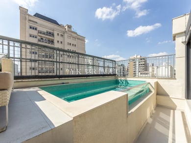 Imobiliária Vila Nova Conceição: Apartamento Cobertura 4 Dormitórios à venda ou locação, 310m – Vila Nova Conceição – São Paulo | PI9531