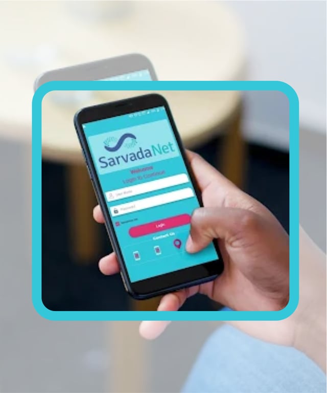 Sarvada Net-Android application/Mobile App