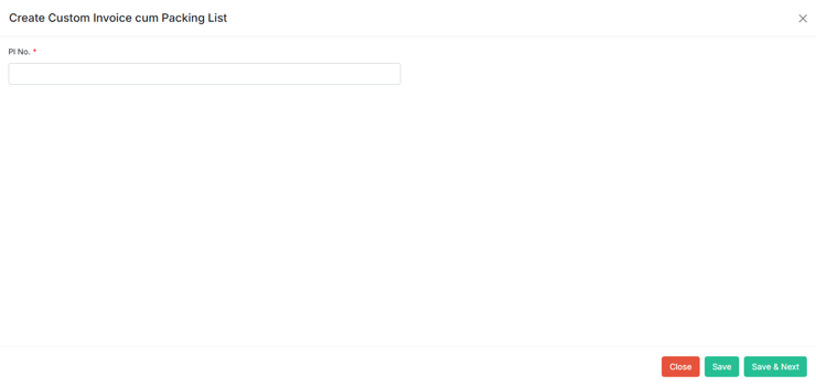 Custom Invoice