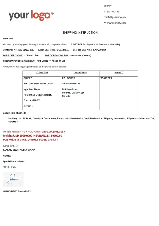 document details
