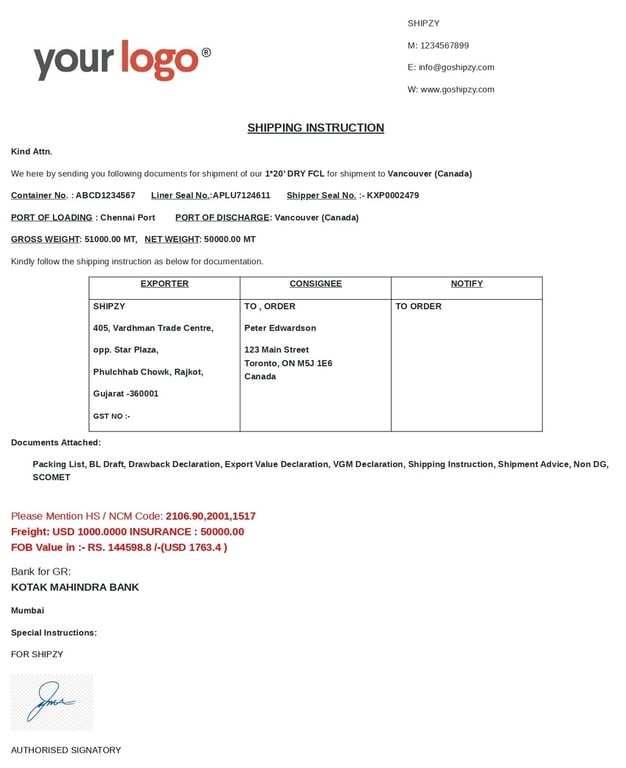 document details