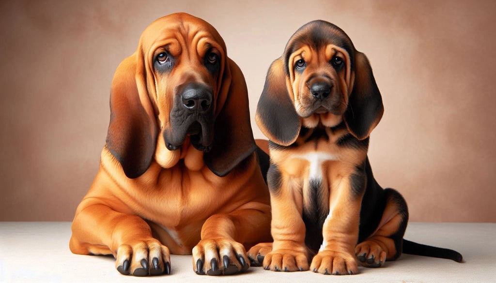 Bloodhound Dog Physical Characteristics