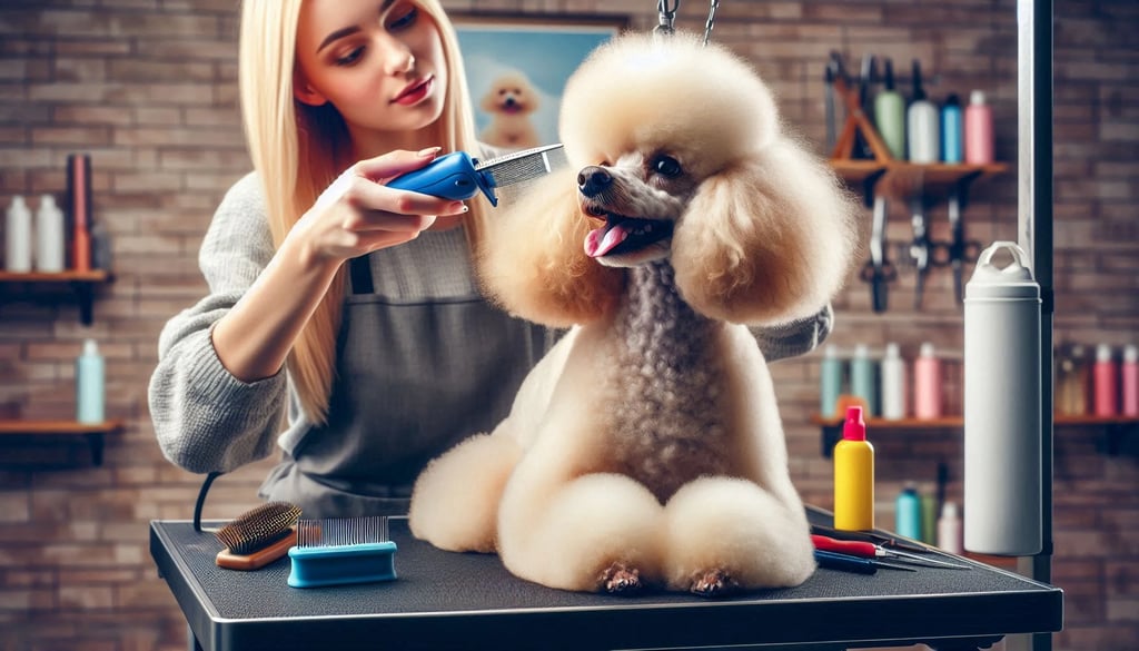 Poodle Dog grooming salon