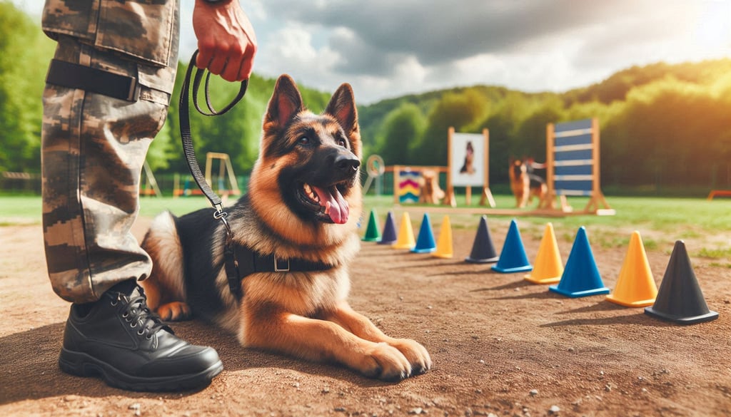 German Shepherd  Training and Socialization