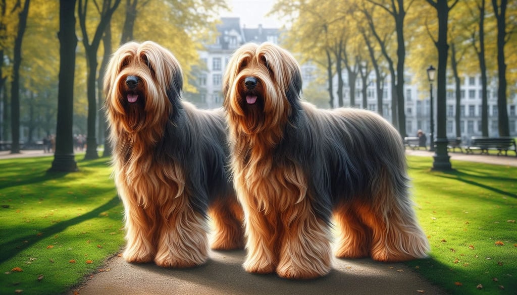 Briard dog Physical Characteristics