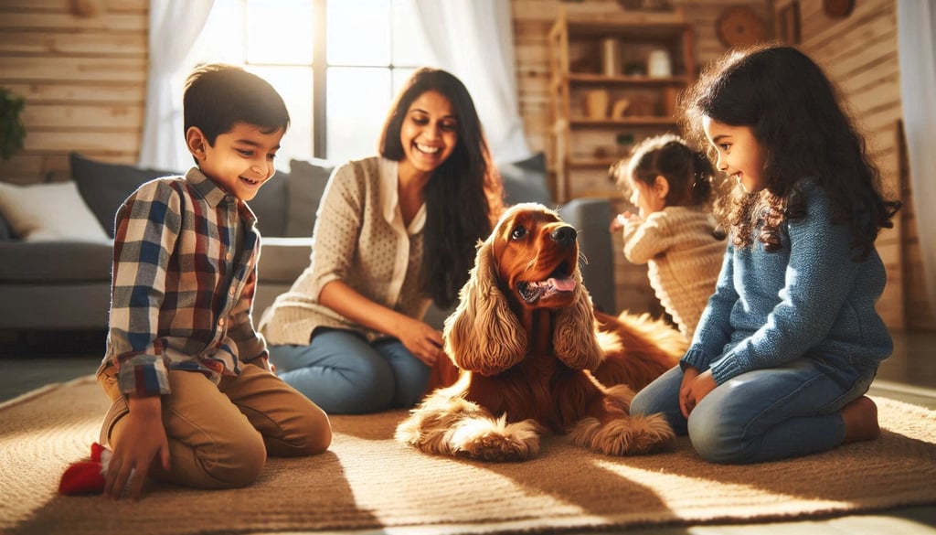 Working Cocker Spaniel Dog suitability as a Pet