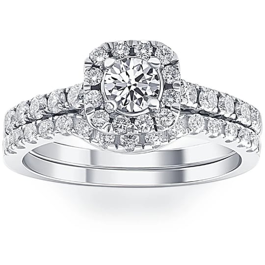 1-1-4ct-cushion-halo-diamond-engagement-matching-wedding-ring-set-14k-white-gold-1