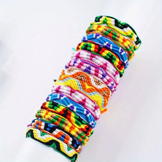 10-pcs-multicolor-handmade-woven-friendship-bracelet-set-adjustable-boho-style-braided-mexican-brace-1