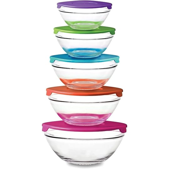 10-piece-glass-bowl-set-with-plastic-lids-microwave-freezer-and-dishwasher-safe-by-pkp-1