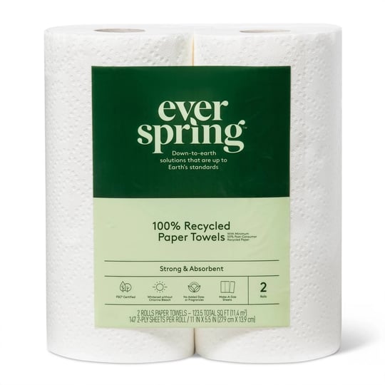 100-recycled-paper-towels-2-rolls-everspring-1
