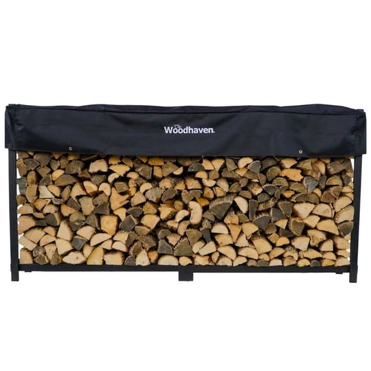 10ft-woodhaven-firewood-rack-black-1