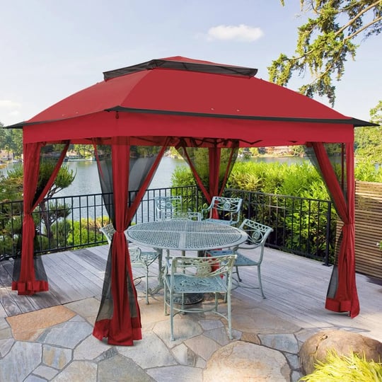 11-ft-x-11-ft-pop-up-instant-patio-gazebo-tent-with-mosquito-netting-coos-bay-roof-color-red-1