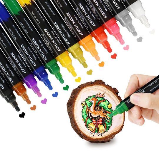 12-colors-acrylic-paint-pens-set-medium-tip-permanent-markers-for-rock-painting-canvas-tires-wood-me-1