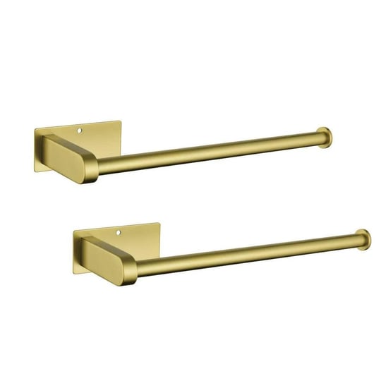 12-in-wall-mount-paper-towel-holder-self-adhesive-kitchen-towel-holders-in-brushed-gold-for-organiza-1