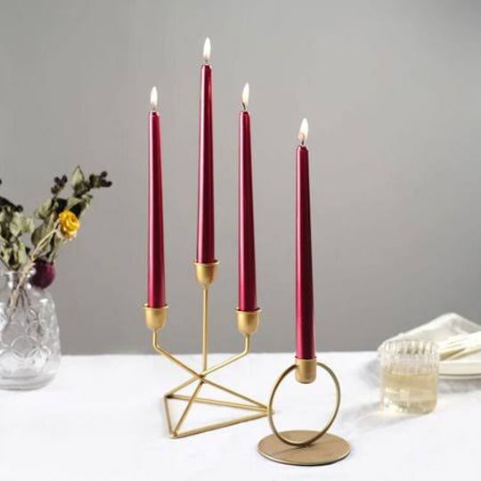 12-pack-metallic-red-10-inch-premium-wax-taper-candles-unscented-candles-1
