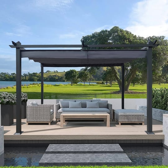 13-x-10-ftversatile-polyester-outdoor-pergola-with-retractable-canopy-ideal-for-gardens-terraces-and-1