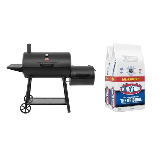 16-lbs-original-bbq-smoker-charcoal-grilling-briquettes-w-smokin-champ-charcoal-grill-offset-smoker--1