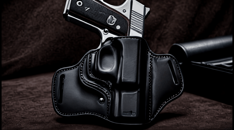 Find the right 1911 concealed carry holster with our comparison of popular models, featuring detailed reviews and rating breakdowns.