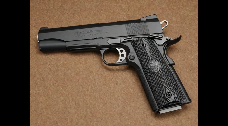The Best 13 1911 Tactical Grips: Enhanced Grip Security and Controls