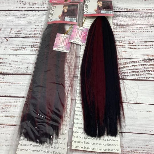 2-packs-essence-p1b-118-burgundy-yaki-bulk-16-micro-braiding-blend-hair-1