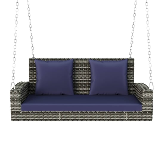 2-person-wicker-hanging-porch-swing-with-chainscushionpillow-rattan-swing-bench-grey-wickerblue-cush-1