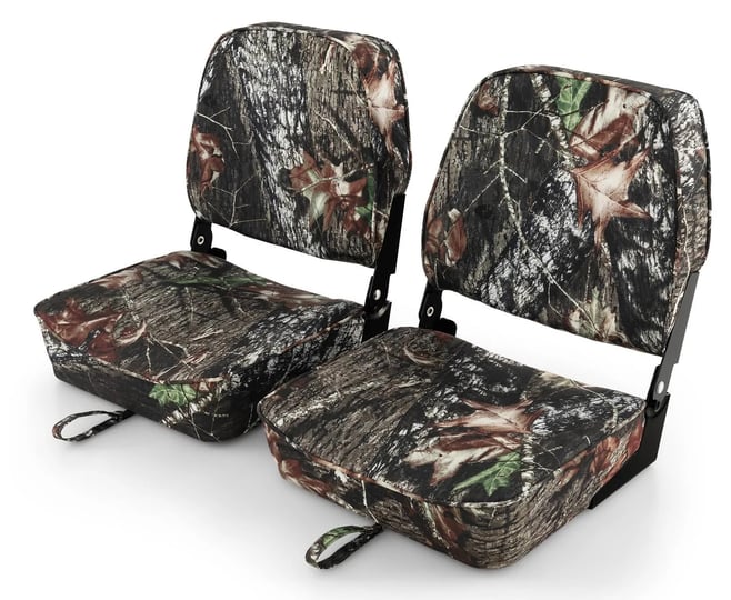 2-piece-folding-boat-seat-set-with-sponge-padding-camouflage-costway-1