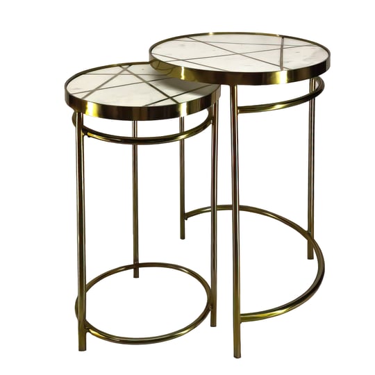 22-20-inch-round-2-piece-marble-top-nesting-end-table-set-with-metal-frame-brass-inlay-white-1