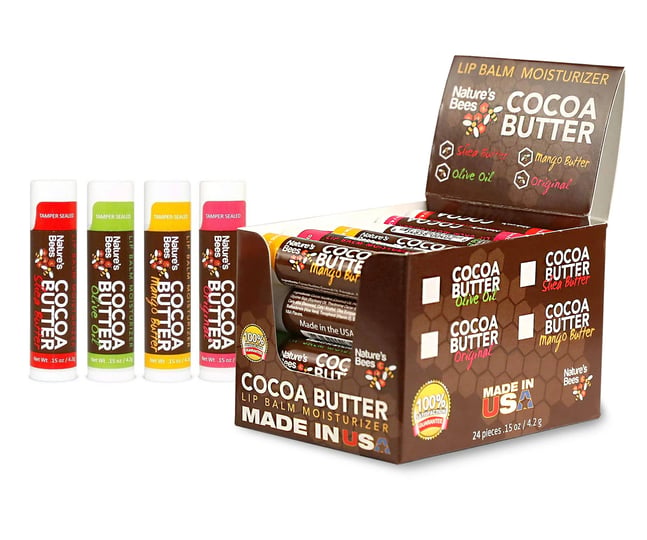 24-pack-natures-bees-cocoa-butter-lip-balm-tubes-moisturizer-natural-chapstick-treatment-1